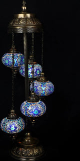 Staande Lamp Merkloos - Turkse - Mozaïek - Wit