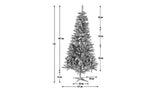 Kunstkerstboom Merkloos - Groen - 210x119cm