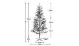 Kunstkerstboom Argos - Zwart - 6ft