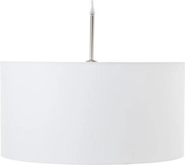 Hanglamp Miraluz - Katoen - Grijs - 50x25cm