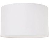 Hanglamp Miraluz - Katoen - Grijs - 50x25cm