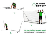 Voetbaldoel QuickPlay - 2,4x1,5m
