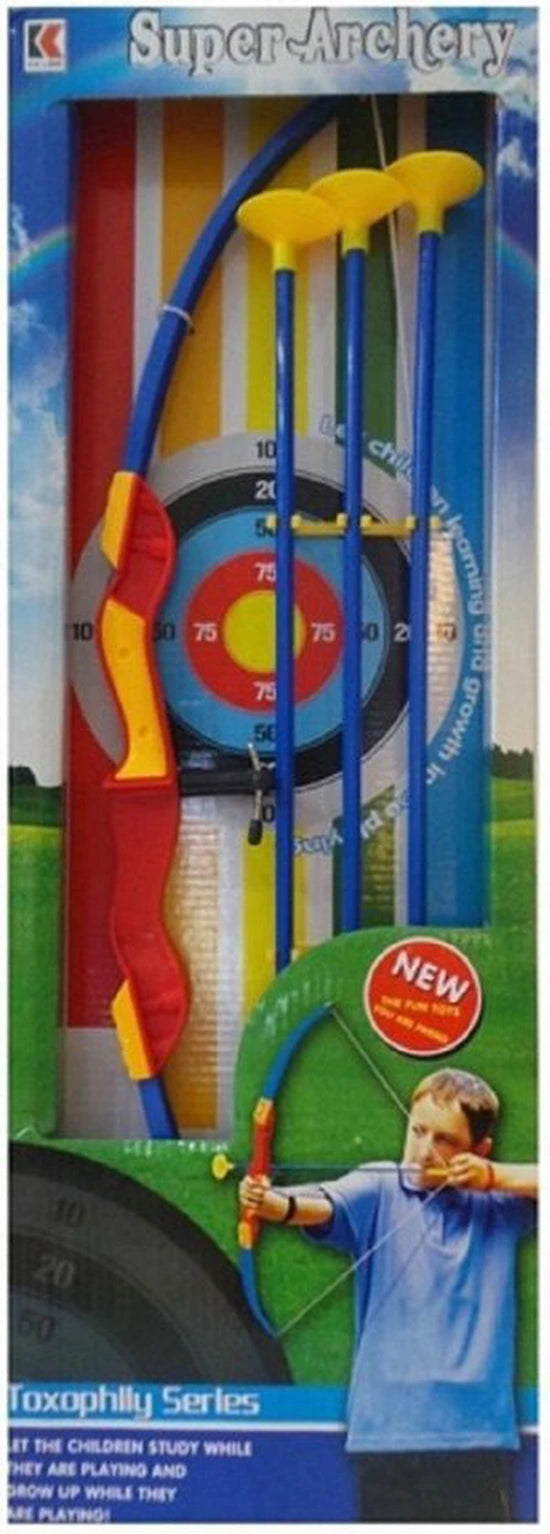 Pijl-en-boog Halay - Blauw - 75cm