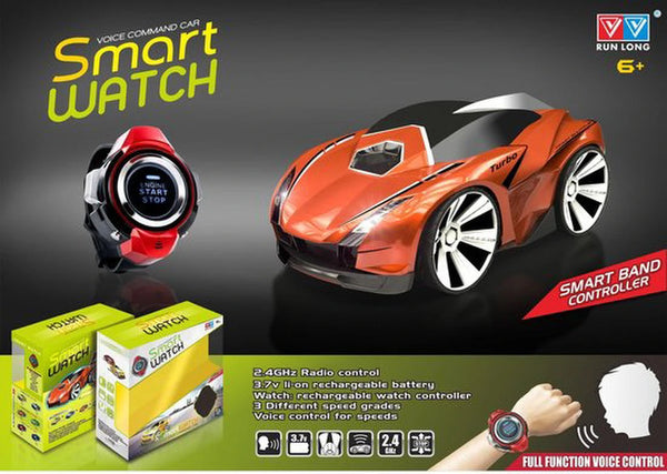 Speelgoedvoertuig Halay - RC Auto met Speelgoed Smartwatch
