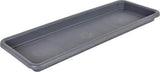 Plantenbak Serinova - Set van 2 Stuks - Kunststof - Antraciet - 22L