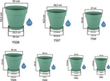 Bloempot Serinova - Groen - 46L