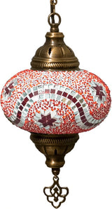 Tafellamp Merkloos - Turkse - Mozaïek - Rood