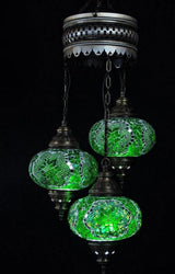 Hanglamp Merkloos - Turkse - Mozaiek - Roze - 4 Bollen