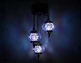 Hanglamp Merkloos - Turkse - Mozaiek - Roze - 4 Bollen