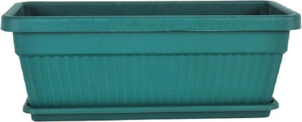 Plantenbak Serinova - Kunststof - Groen - 75x30cm - 42L