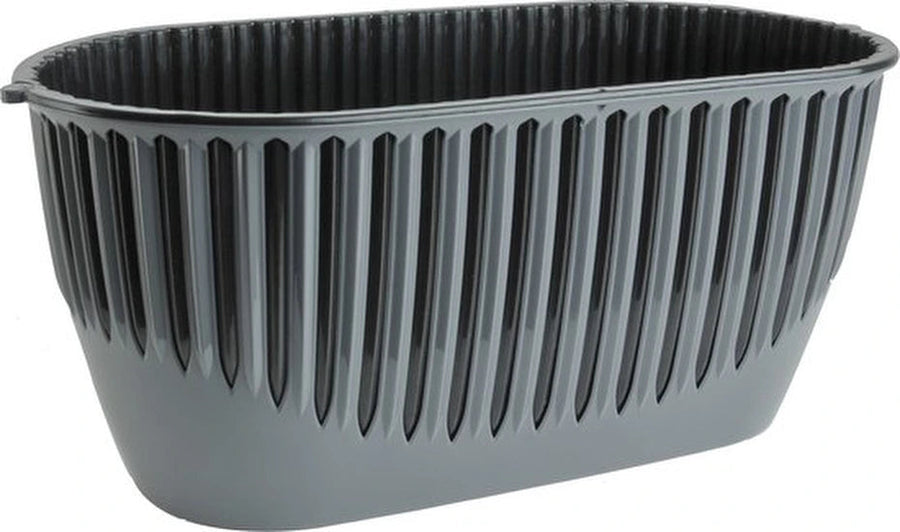 Plantenbak Serinova - Set van 2 Stuks - Antraciet - 32cm