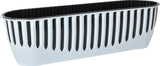 Plantenbak Serinova - Set van 2 Stuks - Antraciet - 51x15cm - 8L