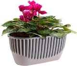 Plantenbak Serinova - Set van 2 Stuks - Antraciet - 51x15cm - 8L