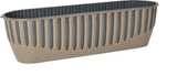 Plantenbak Serinova - Set van 2 Stuks - Antraciet - 51x15cm - 8L