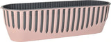Plantenbak Serinova - Set van 2 Stuks - Antraciet - 51x15cm - 8L