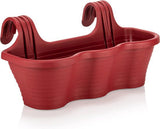 Plantenbak Serinova - Set van 2 Stuks - Rood - 10L