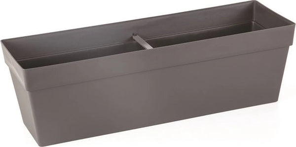 Plantenbak Serinova - Set van 2 Stuks - Antraciet - 52x17cm