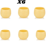 Bloempot Serinova - Set van 6 Stuks - 6cm