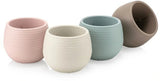 Bloempot Serinova - Set van 6 Stuks - Blauw - 10cm