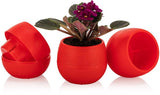 Bloempot Serinova - Set van 6 Stuks - Blauw - 10cm