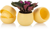 Bloempot Serinova - Set van 6 Stuks - Blauw - 10cm