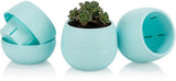 Bloempot Serinova - Set van 6 Stuks - Rood - 13cm
