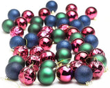 Kerstbal Habitat - Kunststof - Rood - 60mm