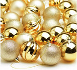 Kerstbal Habitat - Kunststof - Rood - 60mm