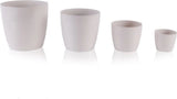 Bloempot Serinova - Set van 3 Stuks - Luxe - 17cm