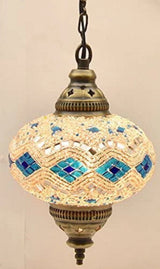 Hanglamp Merkloos - Turkse - Mozaïek - Wit