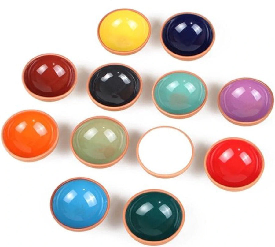 Snack- en Tapasschaal Ersince - Set van 6 Stuks - Keramiek - 10cm