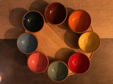 Snack- en Tapasschaal Ersince - Set van 6 Stuks - Keramiek - 10cm