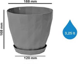 Bloempot Serinova - Set van 2 Stuks - 19cm