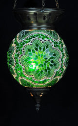Hanglamp Merkloos - Turkse - Bruin - 25cm