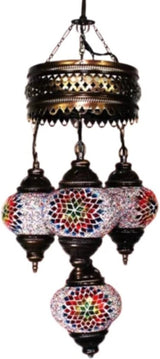 Hanglamp Halay - Oosterse - Mozaiek - Multicolour