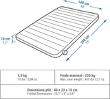 Luchtbed (camping) quechua - 140cm