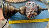 Tafellamp Halay - Turks - Mozaïek - Multicolor