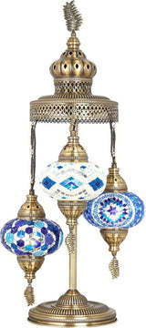 Staande Lamp Halay - Turkse - Mozaïek - Multicolour - 3 Bollen