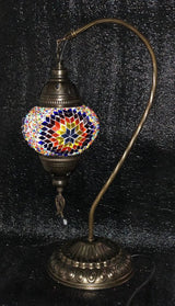 Tafellamp Halay - Turkse - Mozaïek - Goud