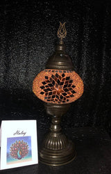 Tafellamp Halay - Turkse - Mozaïek - Goud