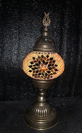 Tafellamp Halay - Turkse - Mozaïek - Goud