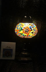 Tafellamp Halay - Turkse - Mozaïek - Goud