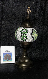 Tafellamp Halay - Turkse - Mozaïek - Goud