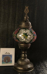 Tafellamp Halay - Turkse - Mozaïek - Goud