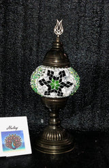 Tafellamp Halay - Turkse - Mozaïek - Goud