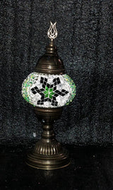 Tafellamp Halay - Turkse - Mozaïek - Goud