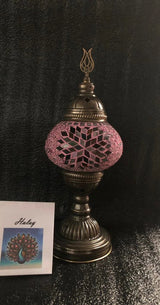 Tafellamp Halay - Turkse - Mozaïek - Goud