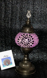 Tafellamp Halay - Turkse - Mozaïek - Goud