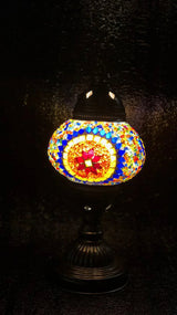 Tafellamp Halay - Turkse - Mozaïek - Goud