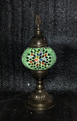 Tafellamp Halay - Turkse - Mozaïek - Goud